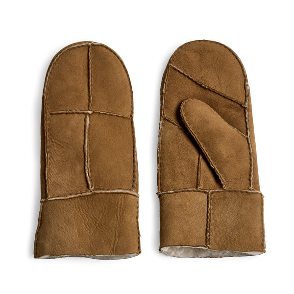Lammeskindsluffer Håndlavede - Chestnut PREMIUM