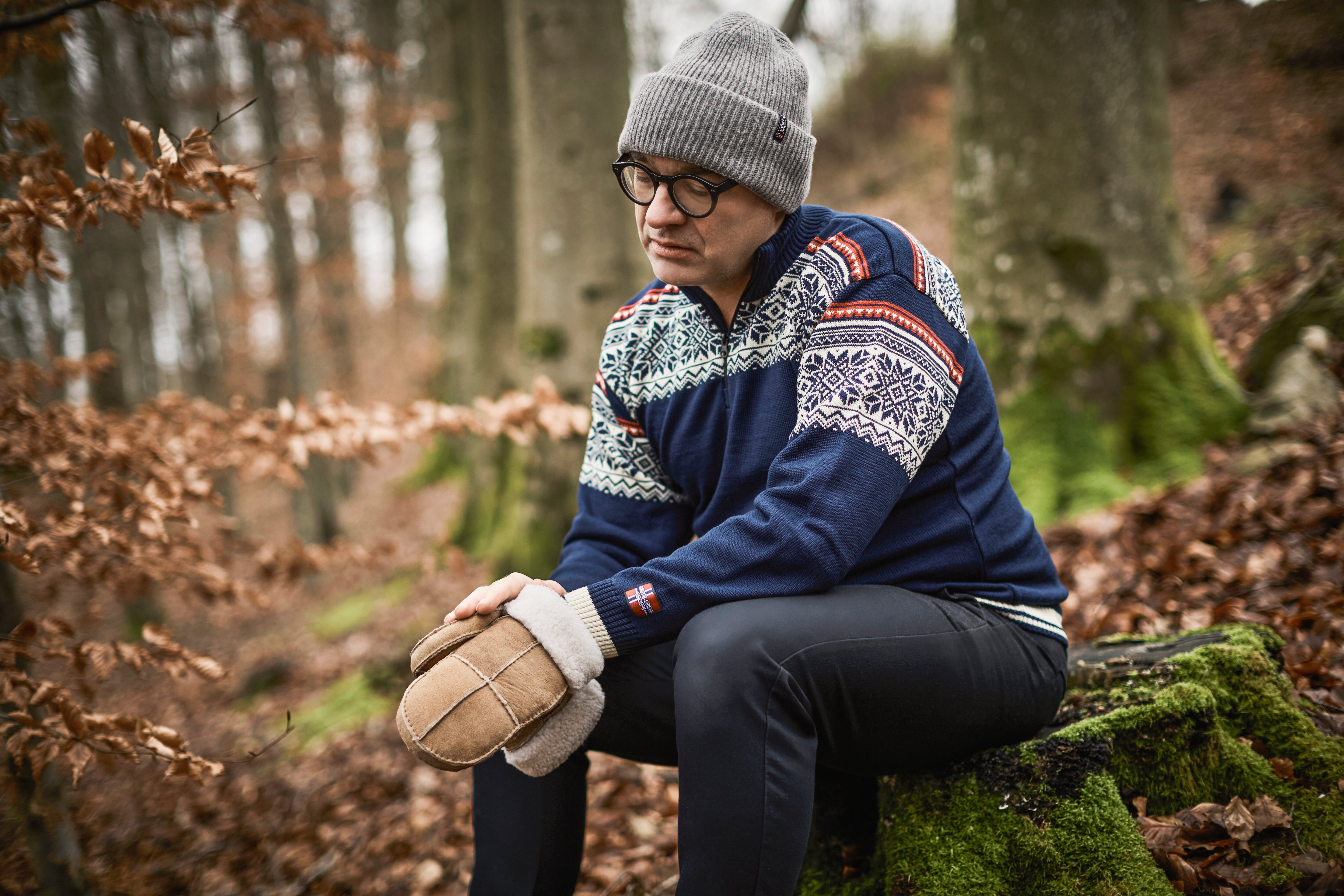 Norsk sweater i 100% Merinould