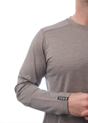100% merinould tee & L/s