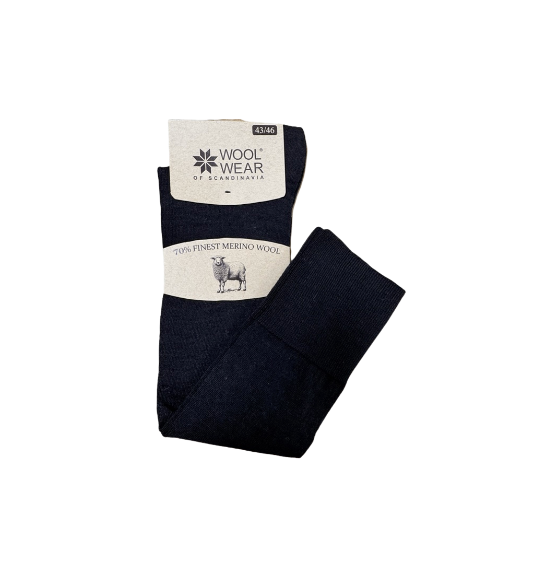 Knælange Merino tynde uldsokker