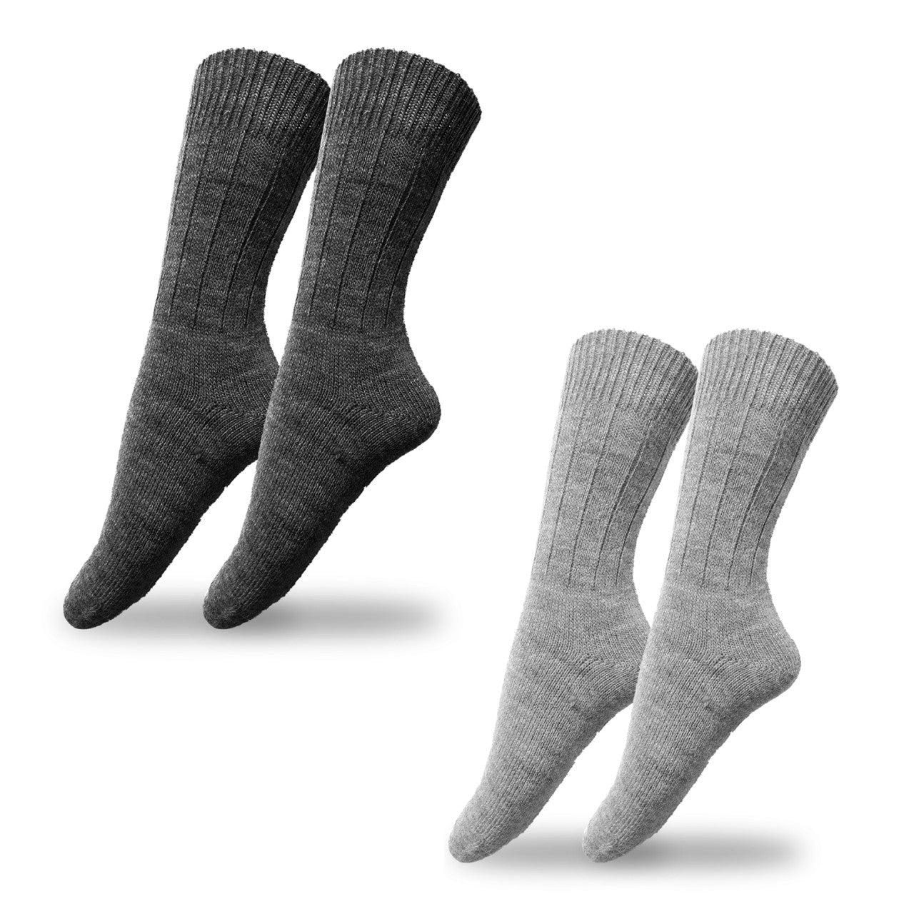 Alpakastrømper - 2 par