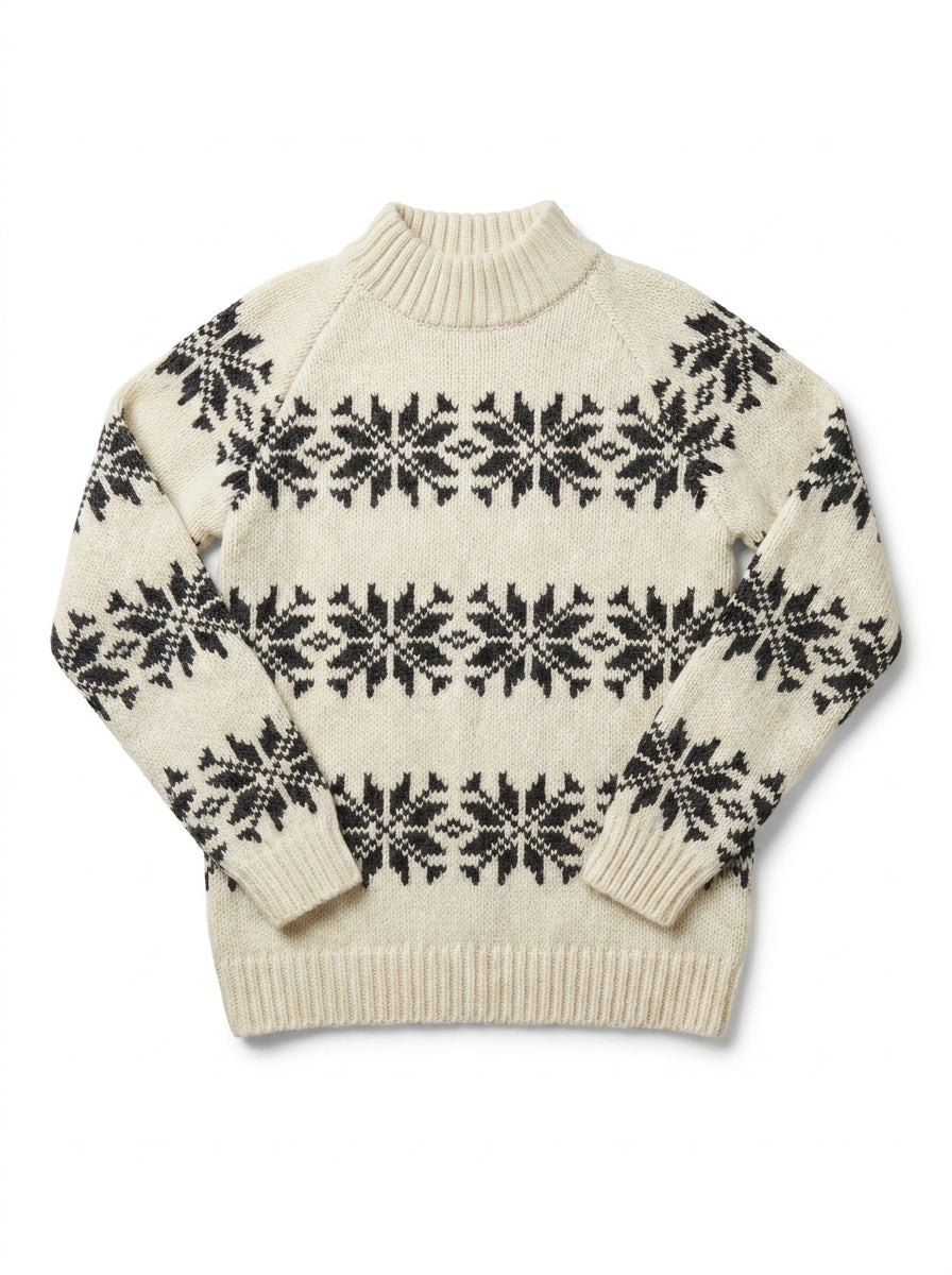 Eksklusiv Islænder Sweater i 100% uld