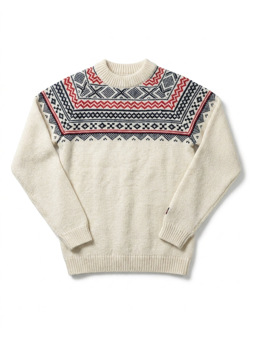 Norsk Striksweater 100% ren uld