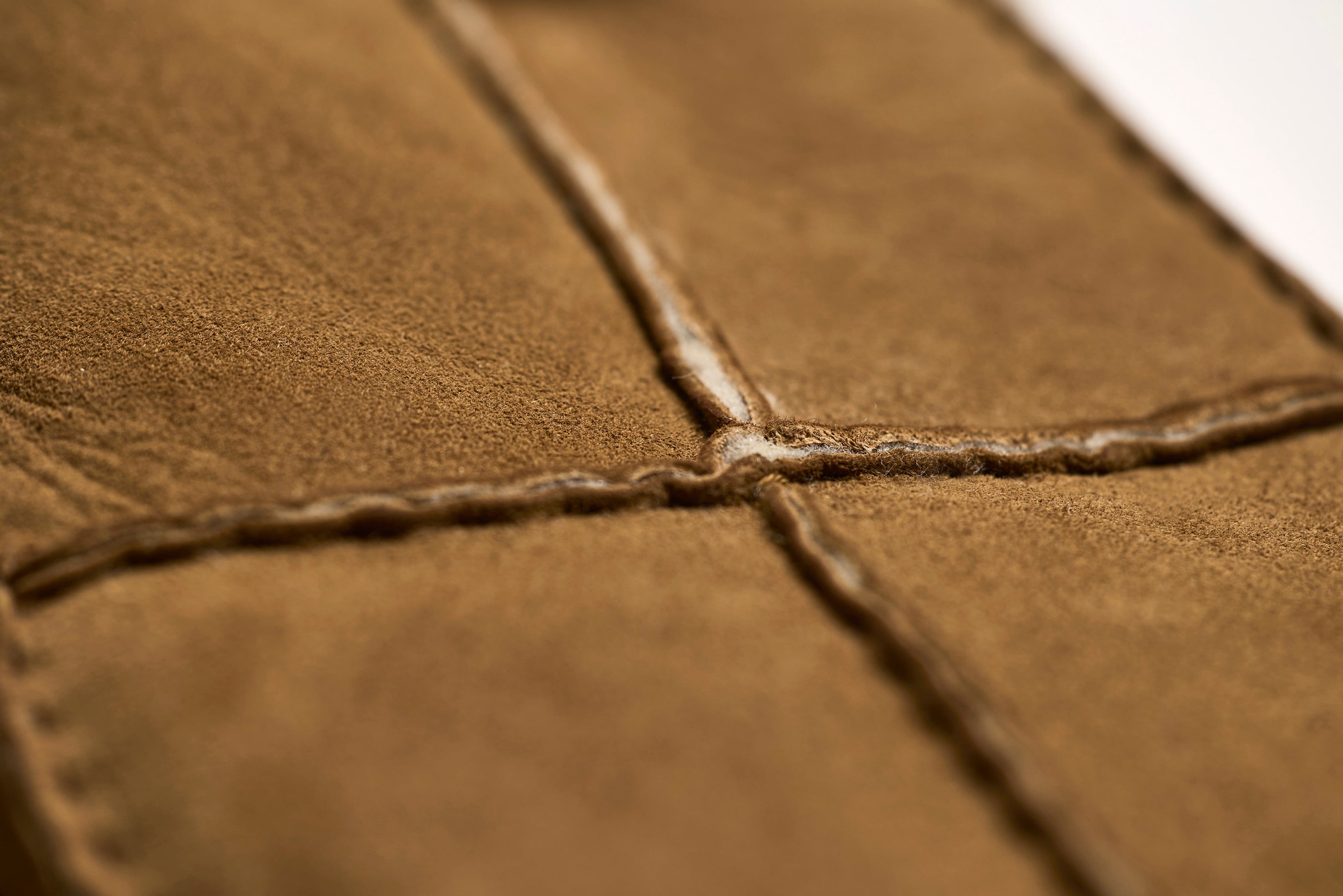 Lammeskindsluffer Premium - Håndlavede - Camel