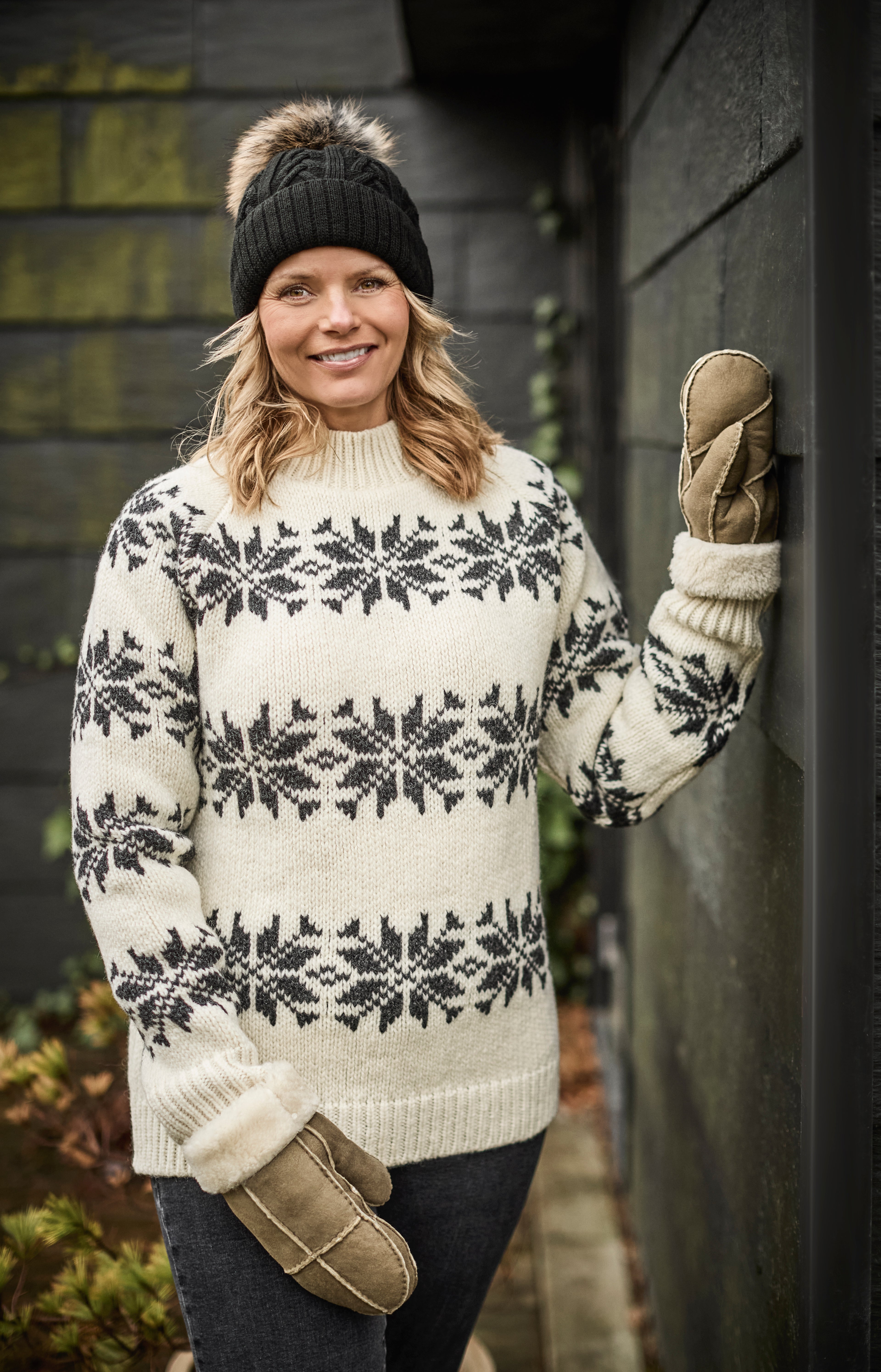 Eksklusiv Islænder Sweater i 100% uld