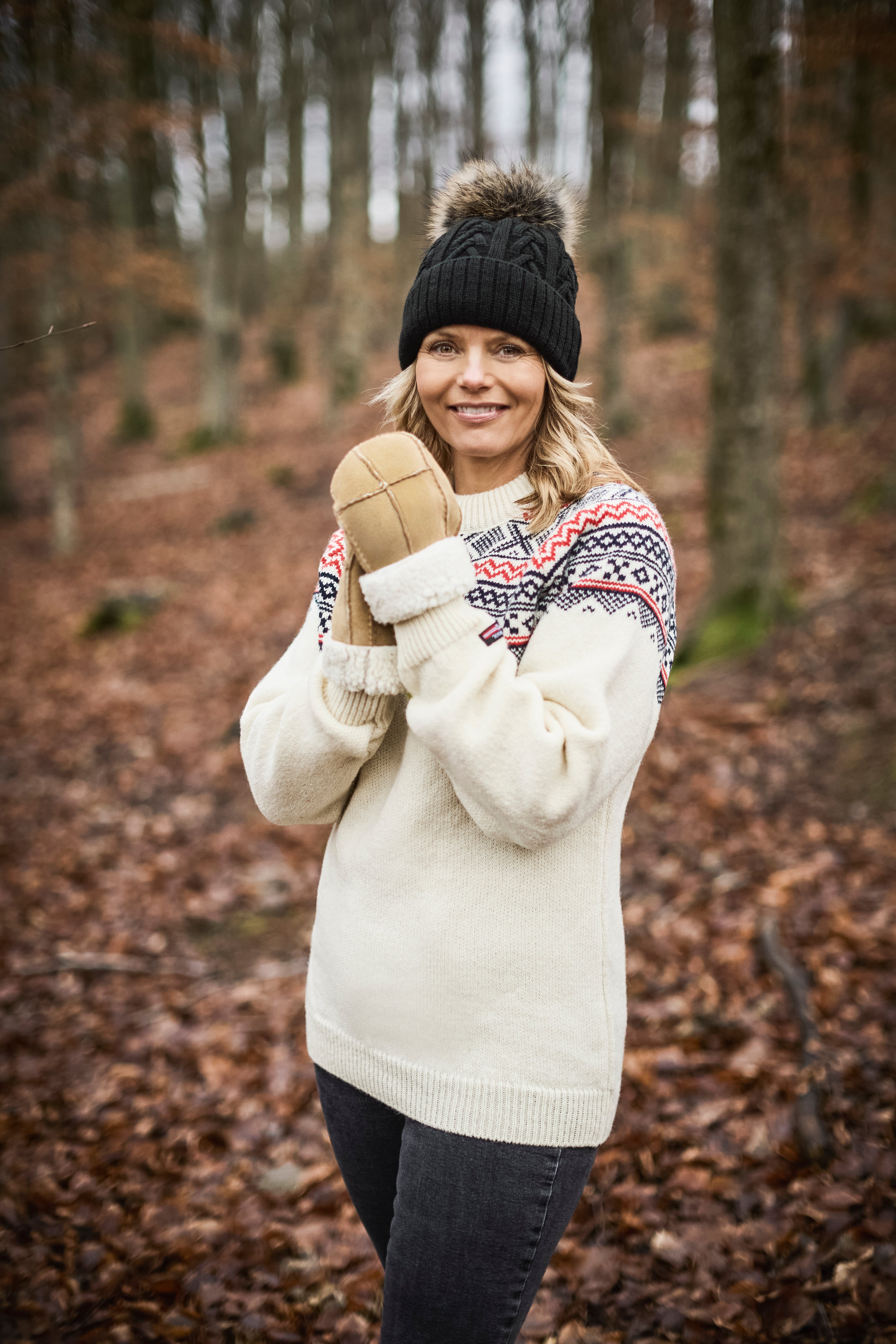 Norsk Striksweater 100% ren uld