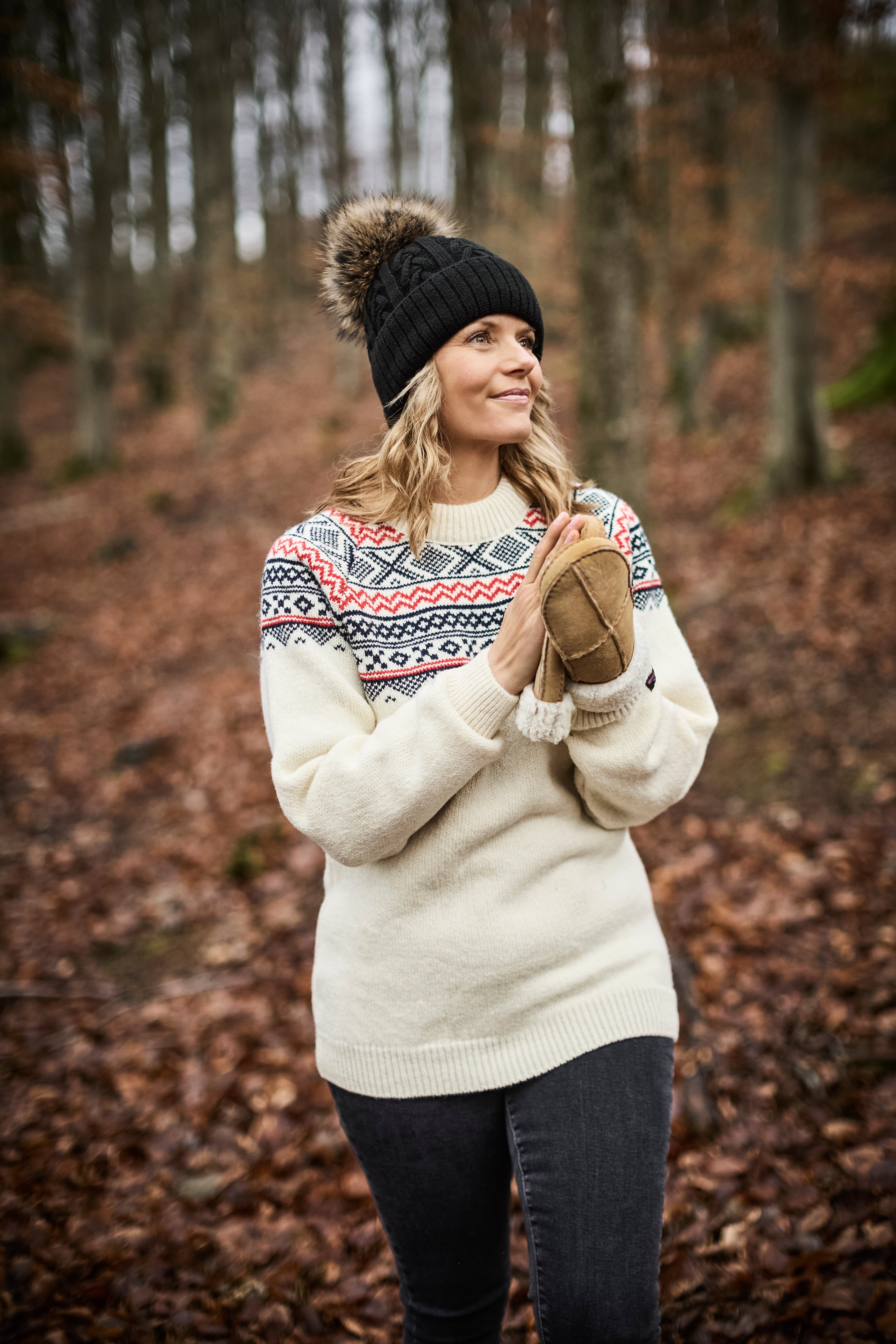 Norsk Striksweater 100% ren uld