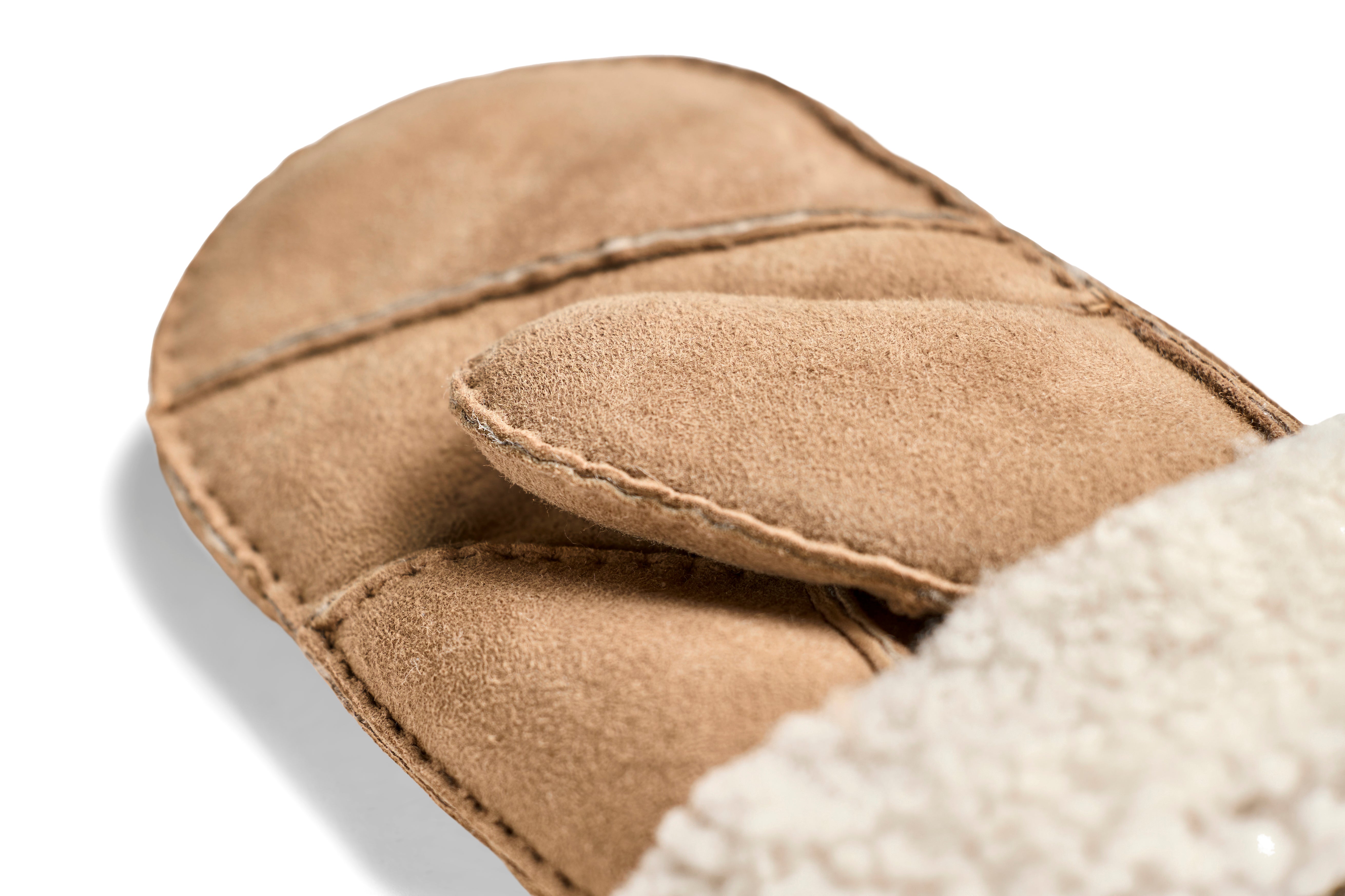 Lammeskindsluffer - Håndlavede