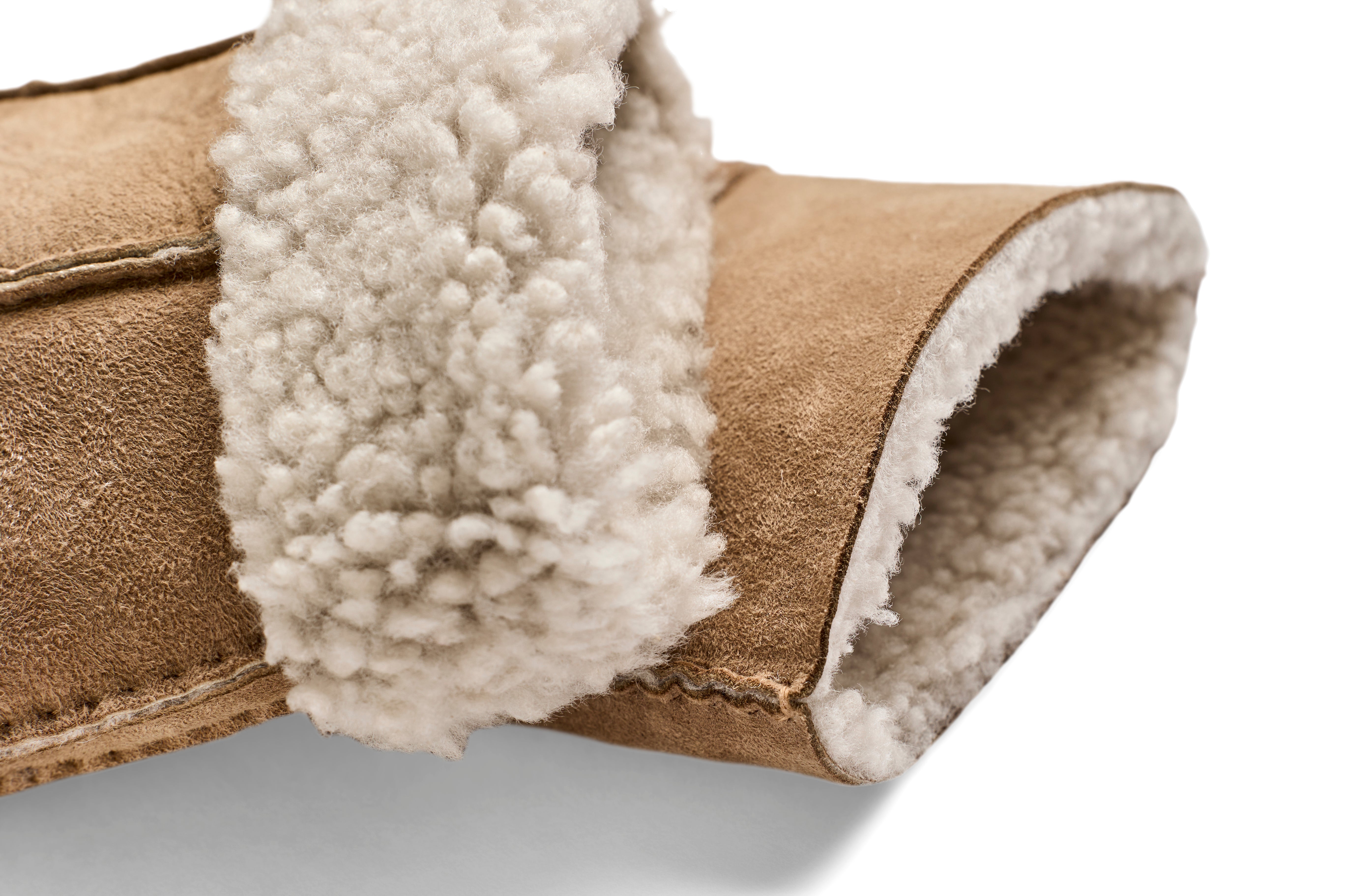 Lammeskindsluffer - Håndlavede