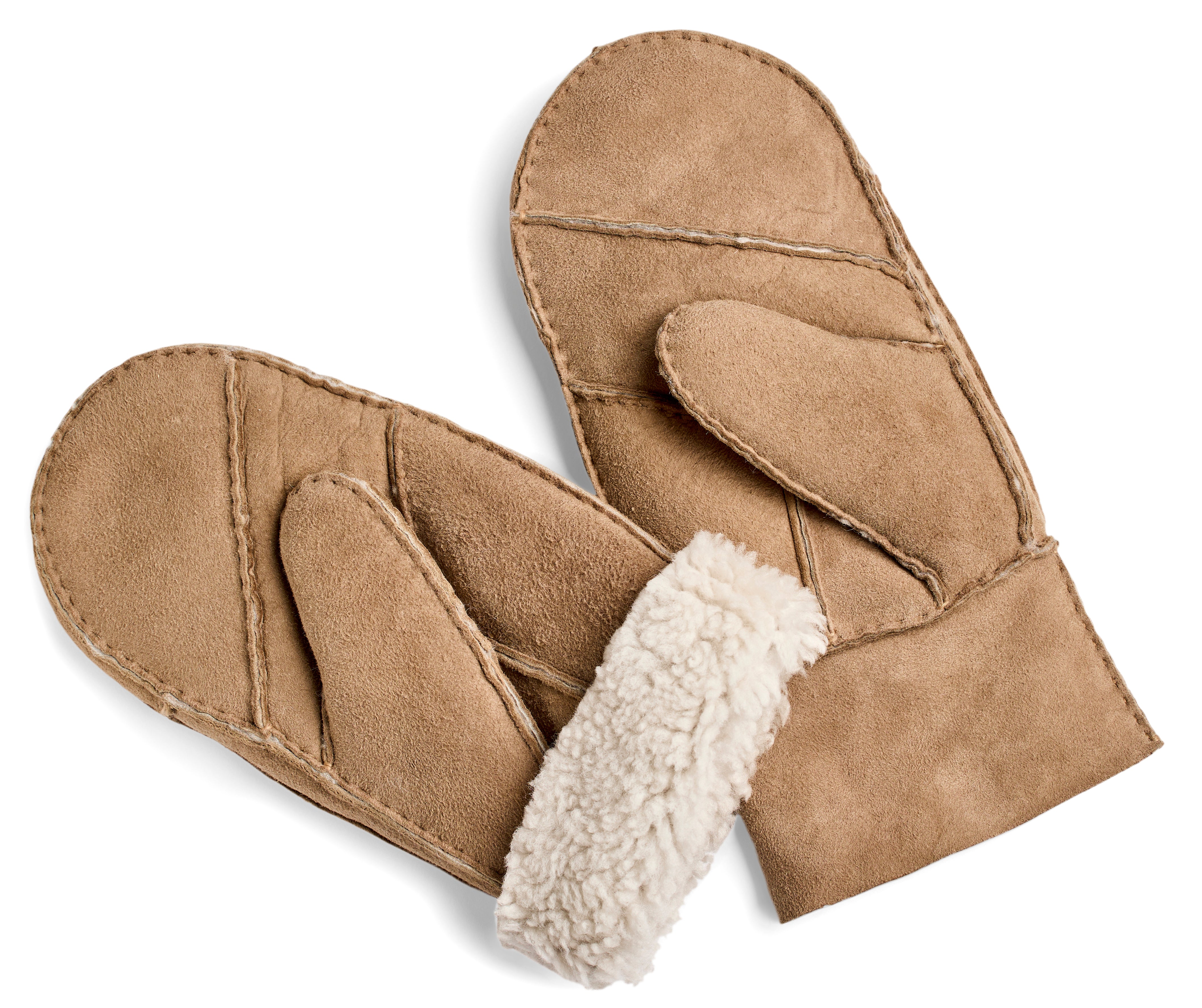 Lammeskindsluffer - Håndlavede