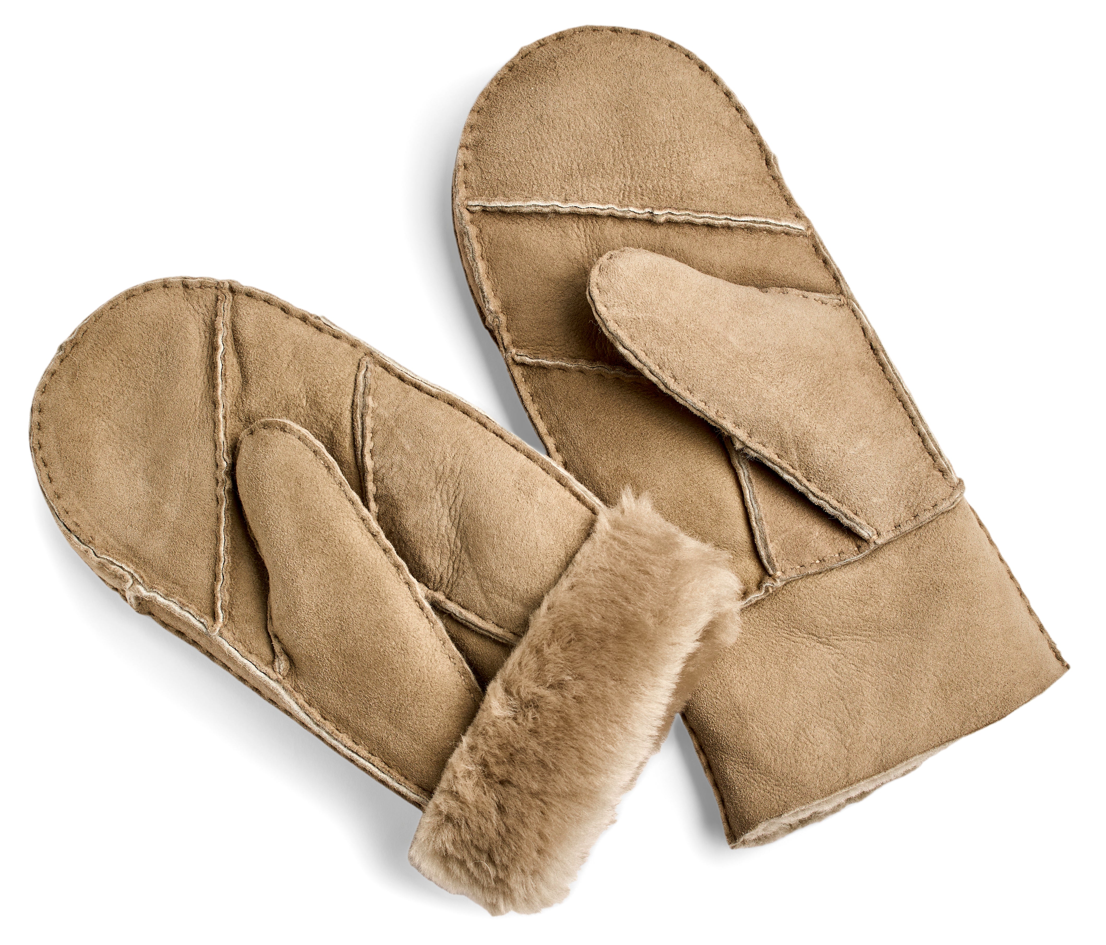 Lammeskindsluffer - Håndlavede