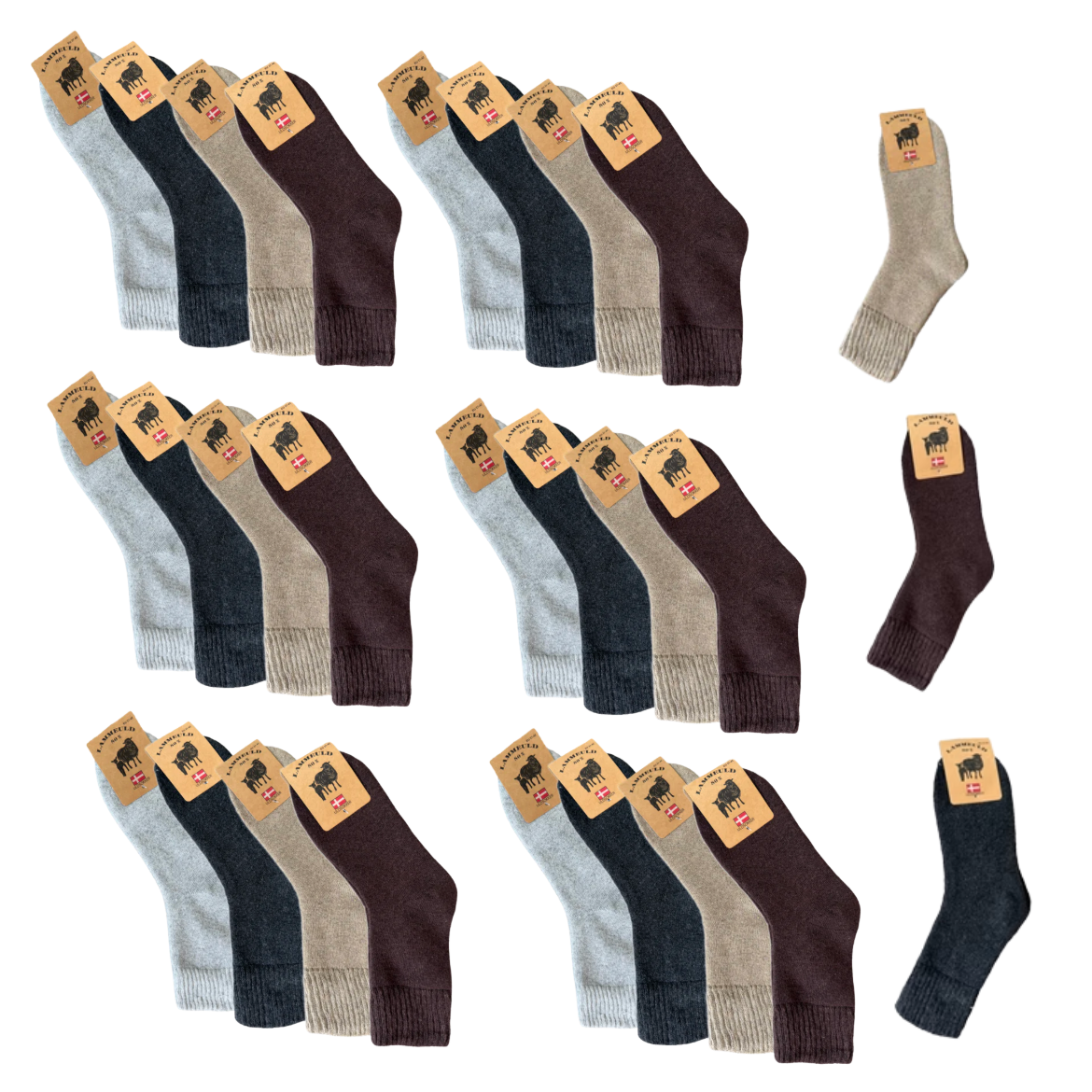 27 par lammeuldsokker